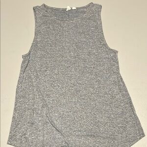 GAP Light Gray Sleeveless Muscle Tee